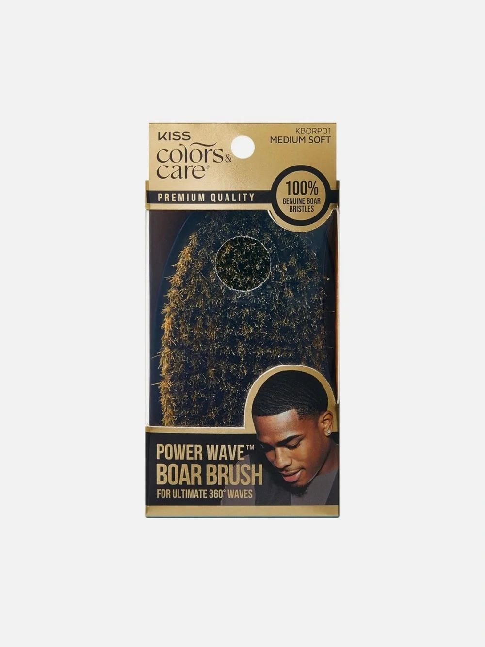 KISS POWER WAVE BOAR BRUSH